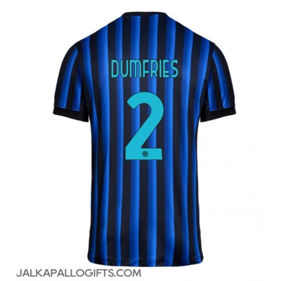 Inter Milan Denzel Dumfries #2 Kotipaita 2025-26 Lyhythihainen Inter Milan Denzel Dumfries #2 Kotipaita 2025-26 Lyhythihainen